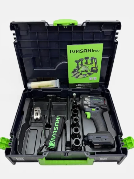Гайковерт IVASAKI Pro НС650Н (БЕЗ АКБ И ЗУ) Гайковерт IVASAKI Pro НС650Н (БЕЗ АКБ И ЗУ)