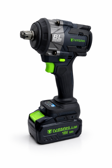 Гайковерт IVASAKI Pro НС650Н (1АКБ-8Ач) 
