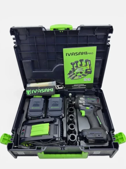 Гайковерт IVASAKI Pro НС650Н (1АКБ-8Ач) 