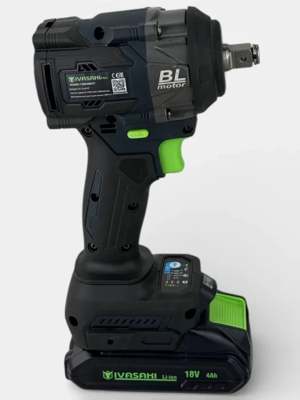 Гайковерт IVASAKI Pro НС650Н (2АКБ-4Ач) Гайковерт IVASAKI Pro НС650Н (2АКБ-4Ач)