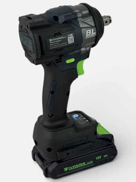 Гайковерт IVASAKI Pro НС650Н (2АКБ-4Ач) Гайковерт IVASAKI Pro НС650Н (2АКБ-4Ач)