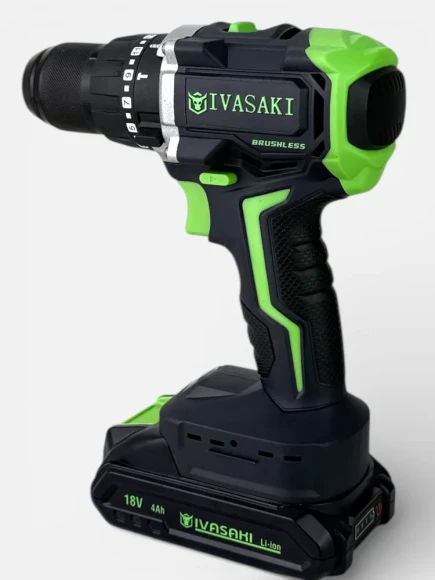 Шуруповерт IVASAKI Pro TPC18/13 (2АКБ-4 Ач)