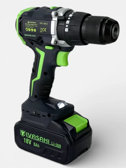 Шуруповерт IVASAKI Pro TPC18/13 (1АКБ -8Ач) Шуруповерт IVASAKI Pro TPC18/13 (1АКБ -8Ач)