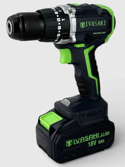 Шуруповерт IVASAKI Pro TPC18/13 (2АКБ-8Ач)