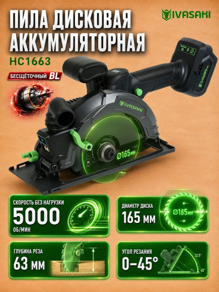 10в1 Набор аккумуляторных инструментов IVASAKI Pro (2АКБ 8Ач) (1зу 3Ач)